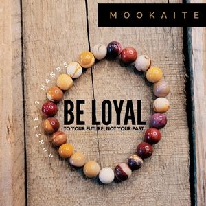 Mookaite Beaded Bracelet